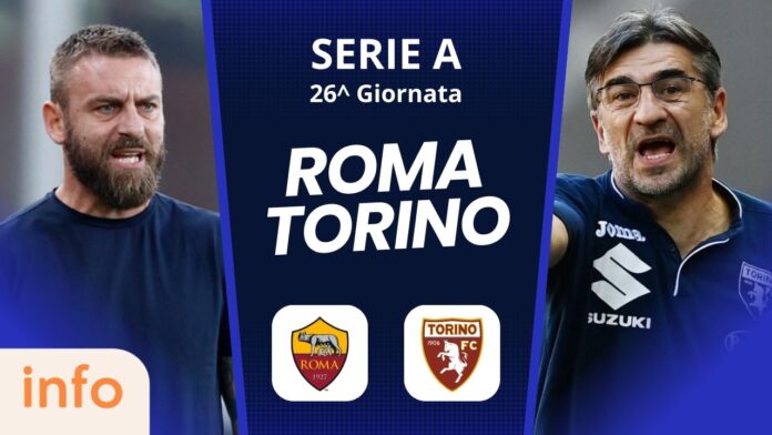 Roma-Torino 26^ giornata di Serie A
