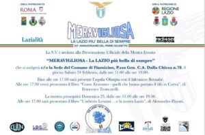 Fiumicino, mostra con sorpresa per i cinquant’anni dello scudetto della Lazio: il programma 2