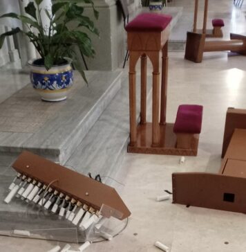 La chiesa di Grottaferrata visitata dai ladri