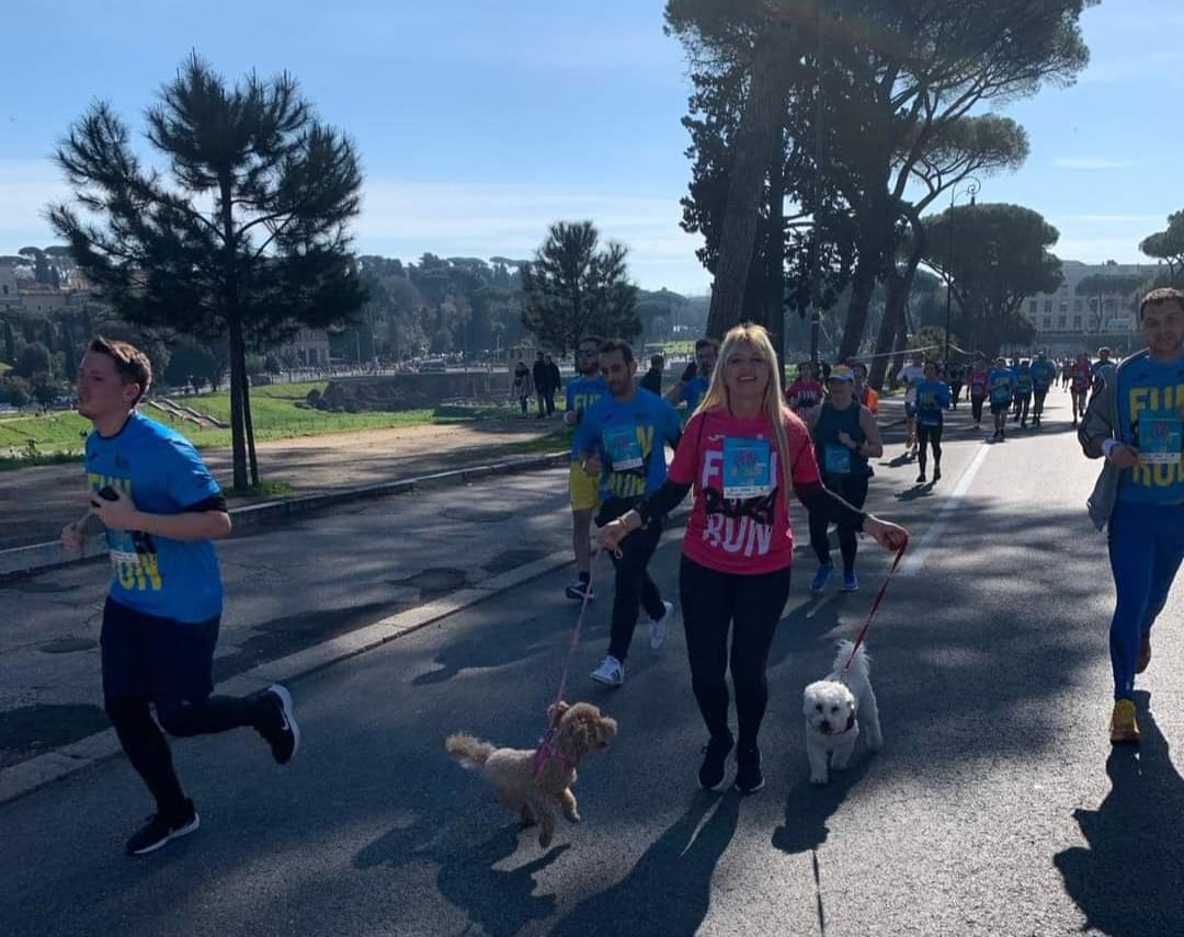 I cani ammessi per la prima volta alla maratona di Roma 2024