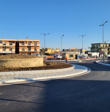 Cerveteri, lavori in corso alla rotatoria d'ingresso: modifiche alla viabilità