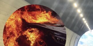 Grande raccordo anulare, incidente in galleria: simulazione con chiusura della strada