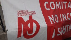 Inceneritore Santa Palomba, nuove proteste dei residenti: partita la raccolta firme (VIDEO)