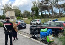 Ostia, controlli antidegrado: carabinieri sgomberano mercatino abusivo, Daspo urbano per nove persone