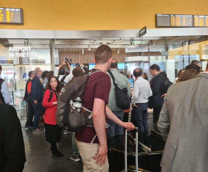 Roma, bagagli sicuri dalla Stazione Termini all'Aeroporto: inaugurato il servizio gratuito a cura di Italpol 1