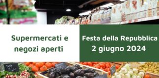 Supermercati 2 giugno