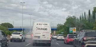 Grande raccordo anulare, lunghe code per incidente: il tratto interessato