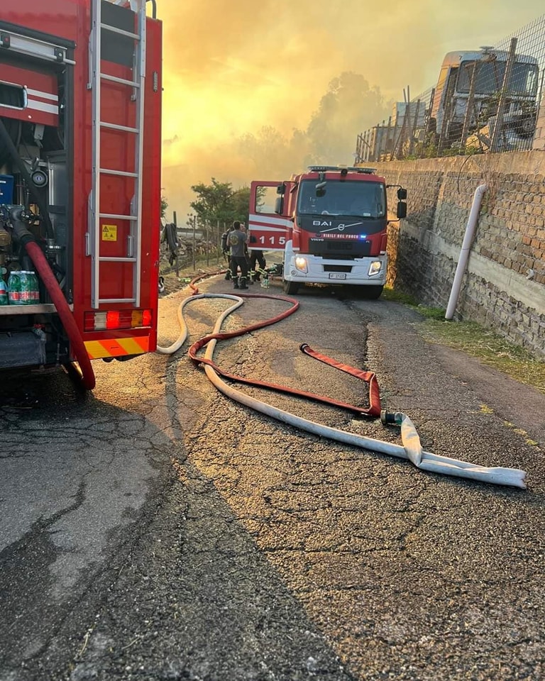 Vivaio in fiamme alle porte di Roma, brucia da 24 ore 2
