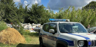 ROMA-SMANTELLATO-ACCAMPAMENTO-ABUSIVO-10-DENUNCIATI-