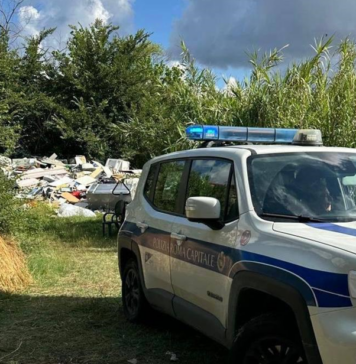ROMA-SMANTELLATO-ACCAMPAMENTO-ABUSIVO-10-DENUNCIATI-