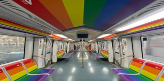 ROMA-TRENO-ARCOBALENO-METRO-GAY-PRIDE-