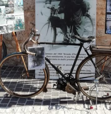 Ostia-Cuba, filo rosso della solidarietà: parte “Che Eroica” con pedalata ed esposizione della bici di Che Guevara