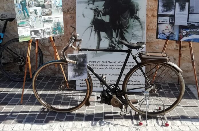 Ostia-Cuba, filo rosso della solidarietà: parte “Che Eroica” con pedalata ed esposizione della bici di Che Guevara