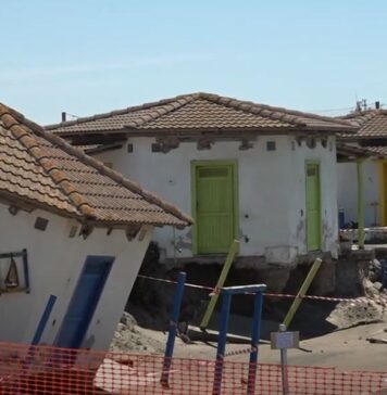 Fregene, l’erosione avanza nonostante i lavori. Si fa la conta degli ultimi danni (VIDEO)