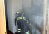Incendio in una villetta a Civitavecchia: fiamme dal forno