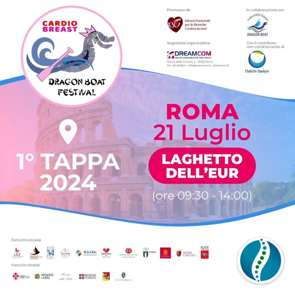 Sfida di Dragon boat e screening gratis: domenica speciale all'Eur 1