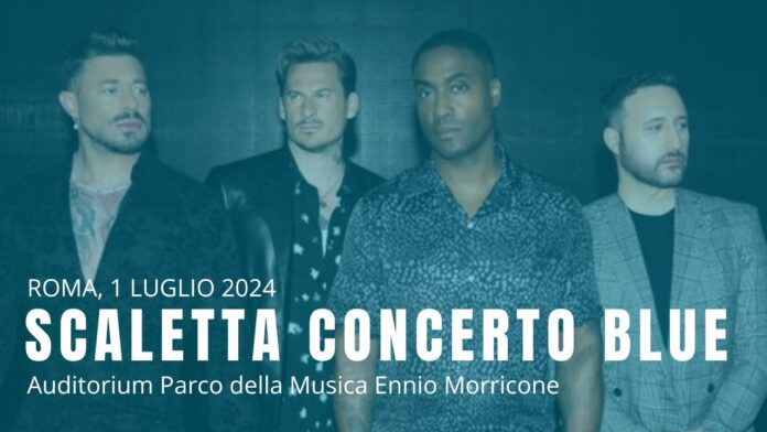 Blue in concerto a Roma