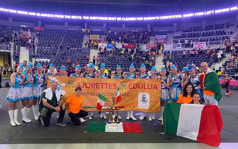 Brave, bravissime: le Majorettes di Sant'Angelo sul podio europeo (VIDEO) 1