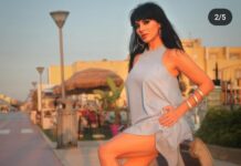 Ostia, Miriana Trevisan abbaglia il porto turistico con le sue foto al tramonto