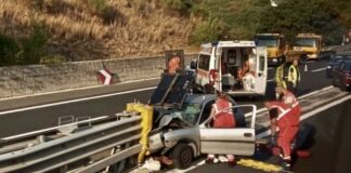 Incidente mortale sull'A24