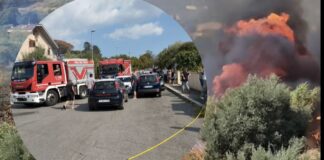 Incendio tra Grottaferrata e Frascati, evacuate due palazzine