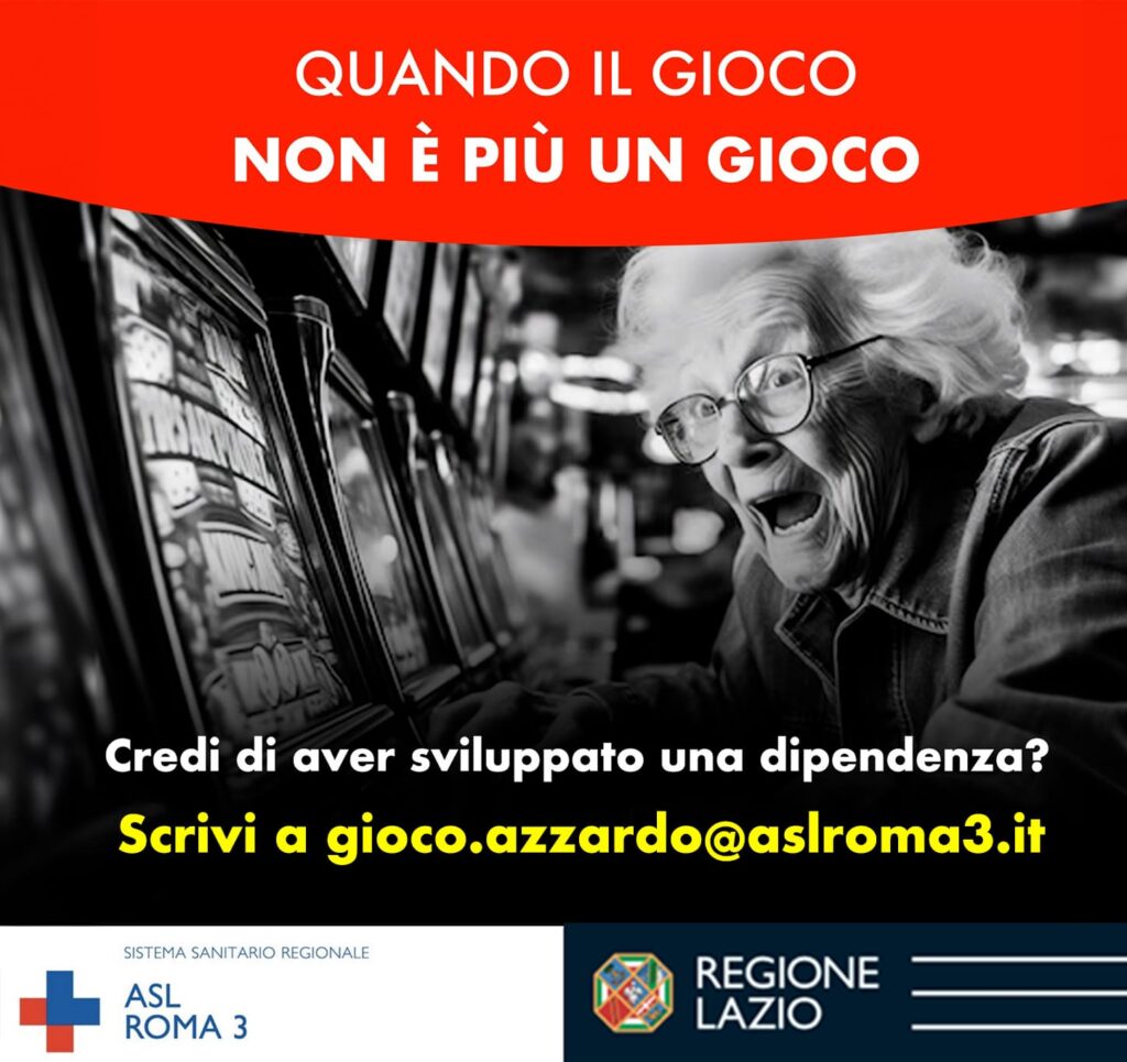 Asl Roma 3, la lotta alla ludopatia (Disturbo da gioco d'azzardo) non va in vacanza: dove sono gli ambulatori 1