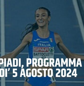 Olimpiadi gare 5 agosto