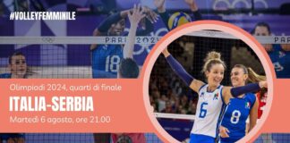 Olimpiadi volley femminile Italia-serbia