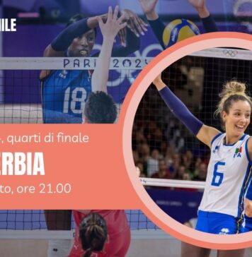 Olimpiadi volley femminile Italia-serbia