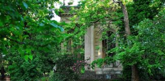 Il Giardino del Lago all'interno di Villa Borghese