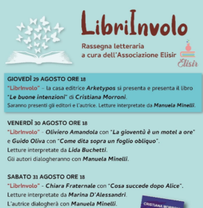 "In Volo” tra i libri della rassegna letteraria a ingresso libero di Ostia Antica: il programma 1