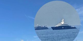 Tris di superyacht davanti alle spiagge di Ostia: di chi sono