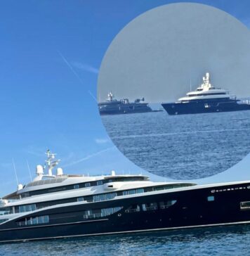 Tris di superyacht davanti alle spiagge di Ostia: di chi sono