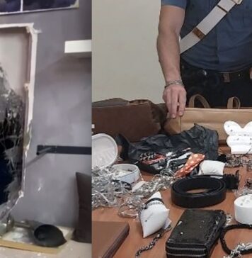 La refurtiva della banda del buco in trasferta da tTvoli