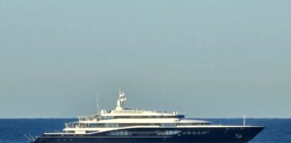 A Ostia non è finita la stagione dei superyacht: torna la Carinthia VII