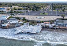 Ostia, esclusivo: i danni del mare visti dal drone (VIDEO)