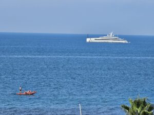 Ad Ostia lo yacht Fantasea, capolavoro di lusso ed ingegneria navale