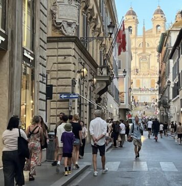 Turisti nel cuore della Capitale