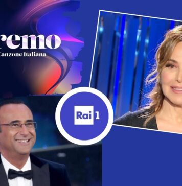 Barbara D'Urso al Festival di Sanremo 2025