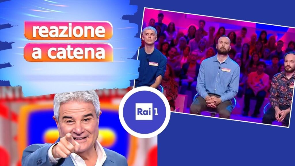Reazione a Catena 29 agosto 2025: quanto hanno vinto gli Smamma e la parola vincente 2 Gli Sconcertati Reazione a Catena