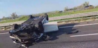 Grave incidente sull'autostrada Roma-Fiumicino: tutto bloccato