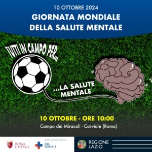 Asl Roma 3, a Corviale si scende in campo per la salute mentale 1