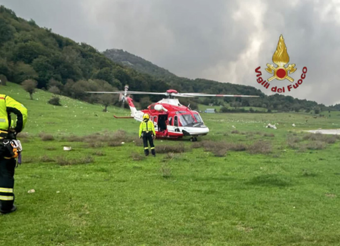 Quattro persone disperse sui Monti Lepini: in azione l'elicottero per il soccorso di un ferito 1