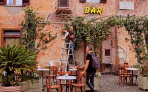 Ostia Antica, si gira Iris con Maya Sansa per un nuovo thriller di Sky 1