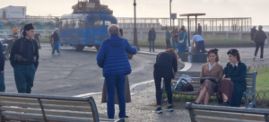 Ostia, si gira un film sul fascismo: pontile inaccessibile (VIDEO) 1