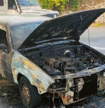 Auto a Gpl va a fuoco a Civitavecchia: era vicina alle abitazioni