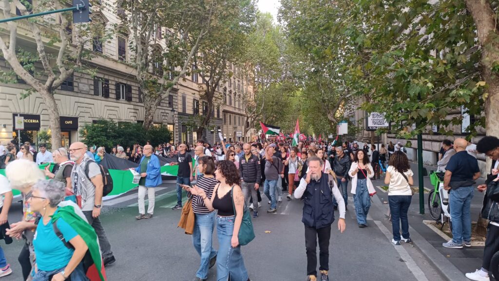 Roma, in 10mila alla manifestazione Pro Palestina: massima allerta 1