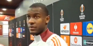 Evan Ndicka in mixed zone dopo Roma-Dinamo Kiev