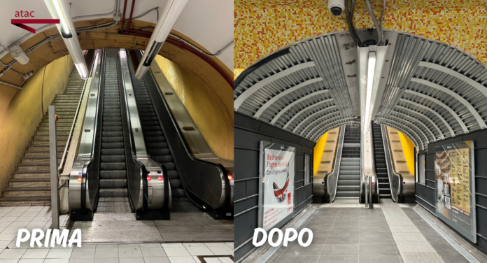 Metro A, riapertura imminente della fermata di Spagna dopo 80 giorni di interventi di restyling