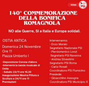 La bonifica del litorale, da Fiumicino a Ostia Antica tutte le iniziative per celebrare il 140mo anniversario 2